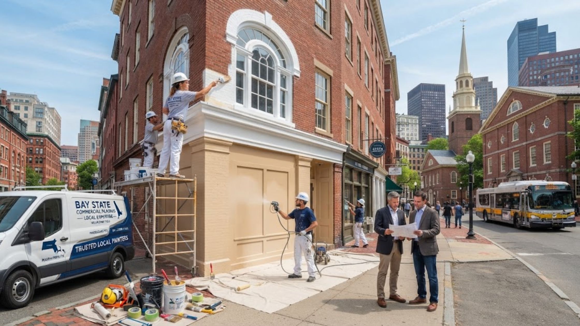 Why Does Hiring Local Commercial Painters in Massachusetts Matter?
