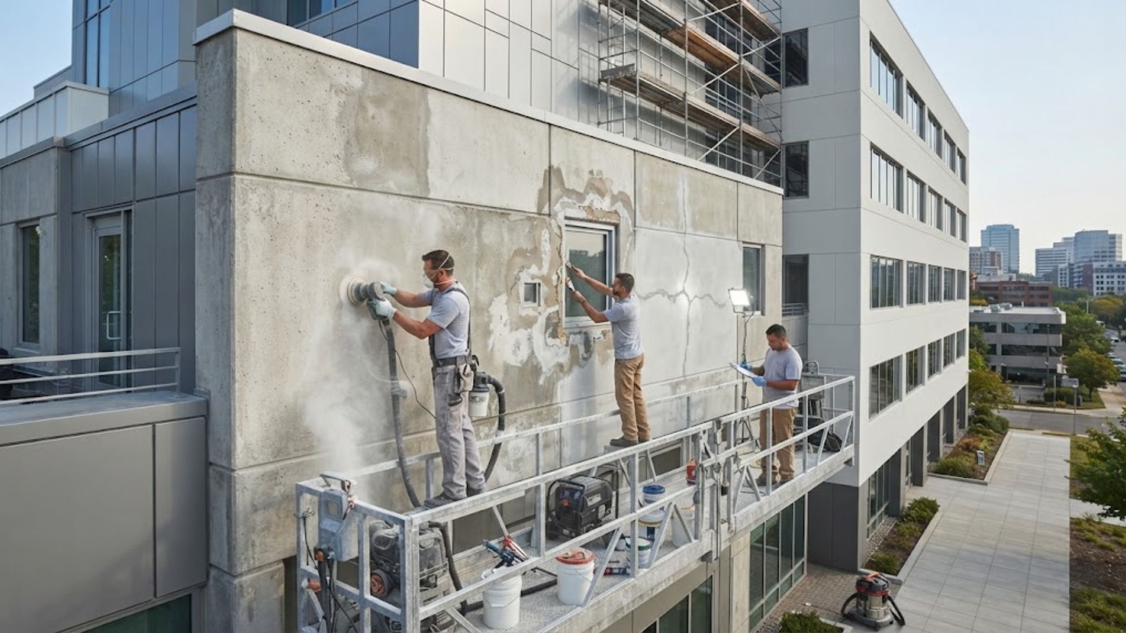 Why Is Proper Surface Preparation Essential for Commercial Buildings?